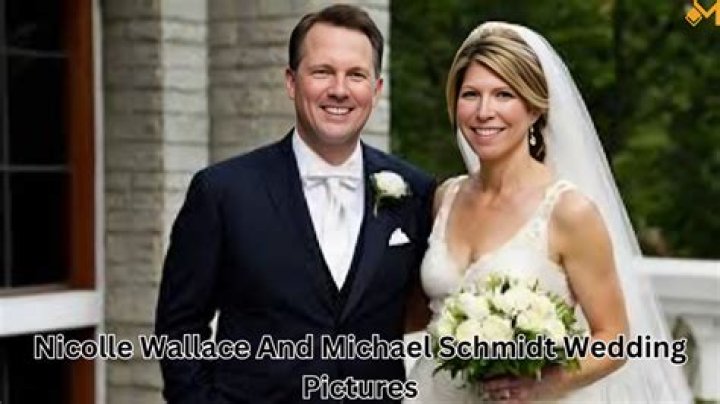 wedding dress marriage nicolle wallace wedding nicolle wallace and michael schmidt wedding pictures